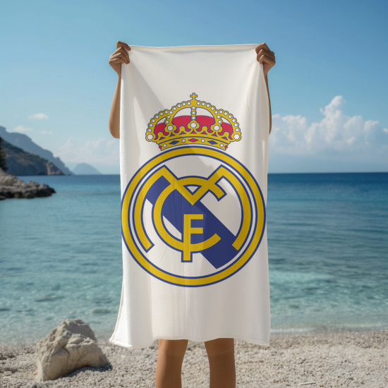 Plážová osuška Znak Real Madrid