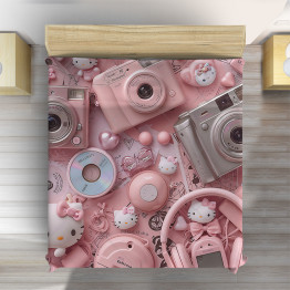 Přehoz na postel pro teenagery Y2K Pink Dream