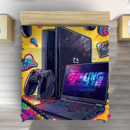 Přehoz na postel Gaming