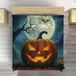 3D přehoz na postel Halloween