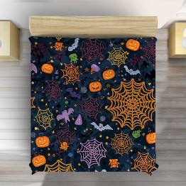 3D přehoz na postel Halloween pavouk