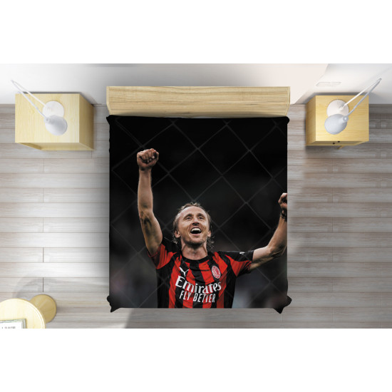 3D fotbalový přehoz Luka Modrić