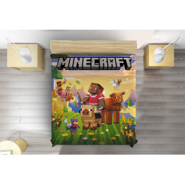 Pestrobarevný přehoz Minecraft Spring