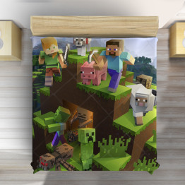 Dětský přehoz Minecraft Video Game