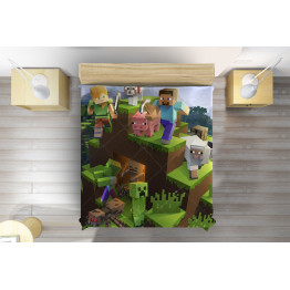 Dětský přehoz Minecraft Video Game