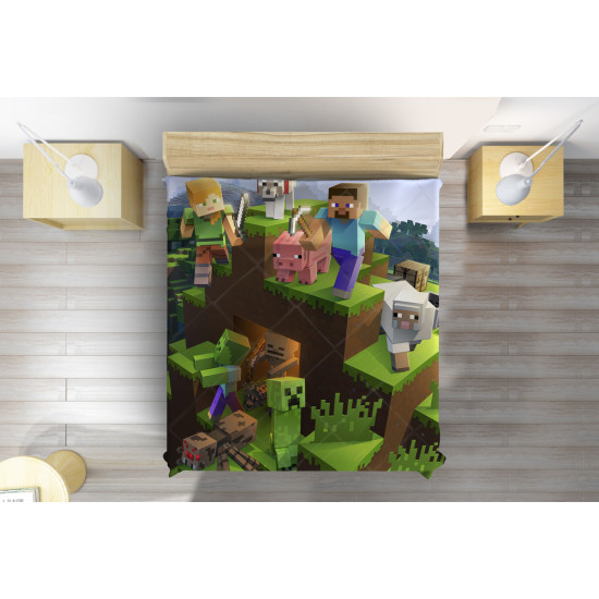 Dětský přehoz Minecraft Video Game
