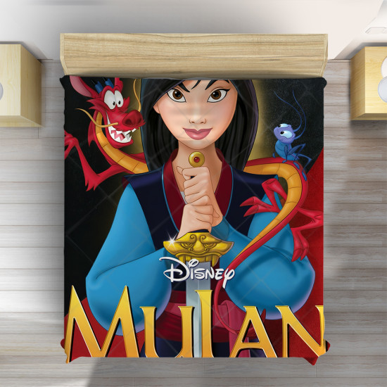 3D přehoz na postel Mulan