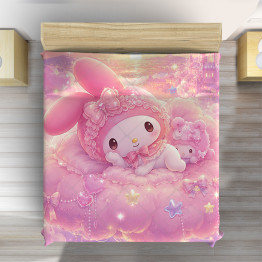 Dětský přehoz na postel My Melody Paradise
