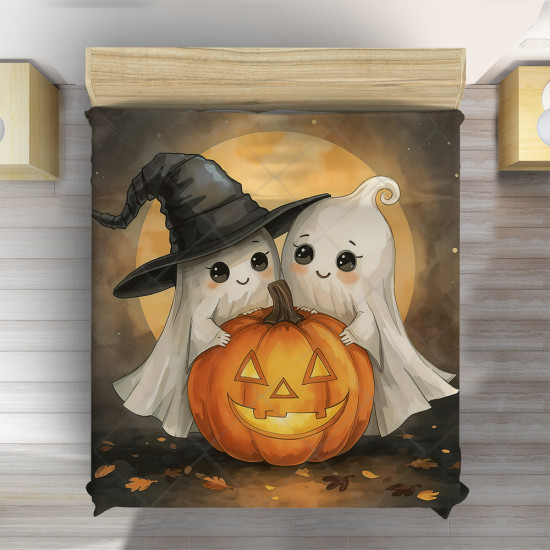 3D přehoz na postel Strašidelný Halloween