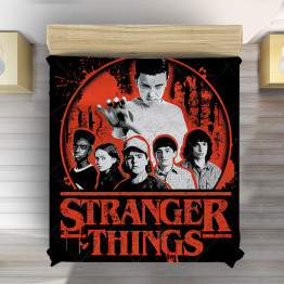 Efektní přehoz na postel Stranger Things