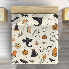 3D přehoz na postel Veselý Halloween