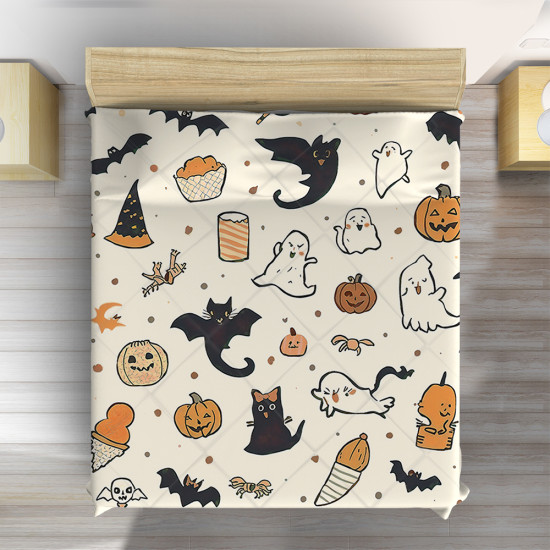 3D přehoz na postel Veselý Halloween
