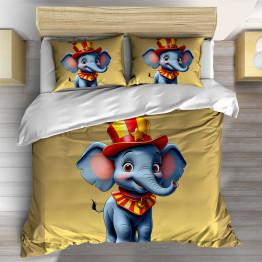 3D ložní povlečení Dumbo: Malý slon s velkým srdcem