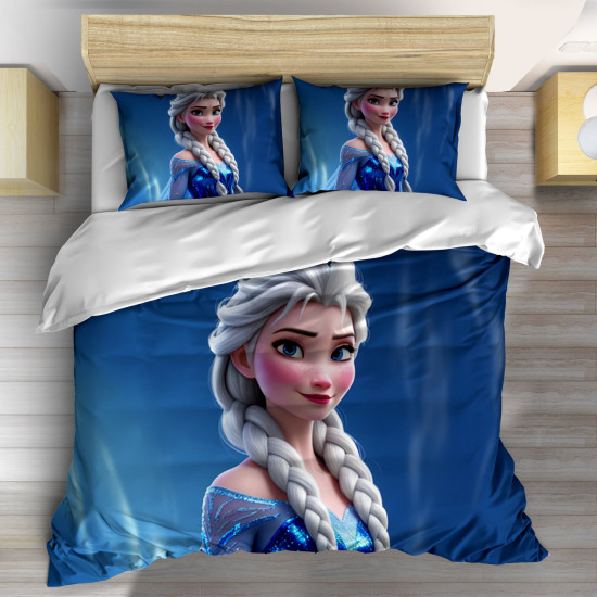 3D ložní povlečení Elsa: Královna ledu a magie
