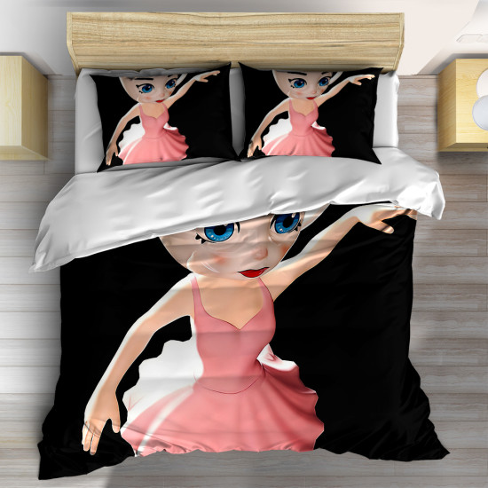 3D dětské povlečení Ballerina Cappuccina