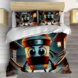 3D dětské povlečení Cappuccino Assassino