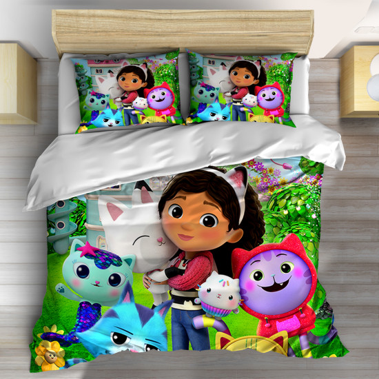 Dětské ložní povlečení Gabby's Dollhouse
