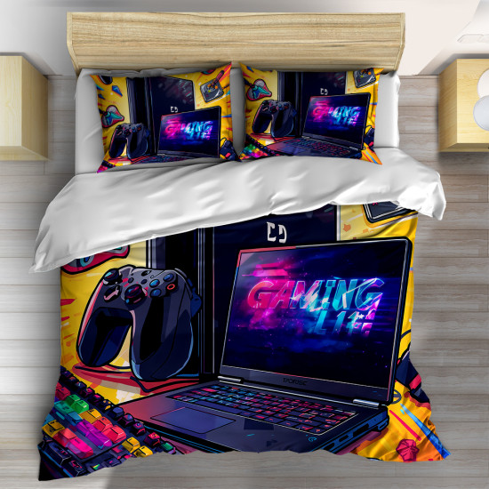 3D dětské povlečení Gaming