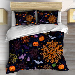 3D povlečení Halloween pavouk