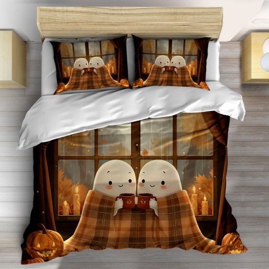 Podzimní povlečení Halloween doma