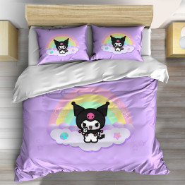 Dětské ložní povlečení Kuromi Hello Kitty
