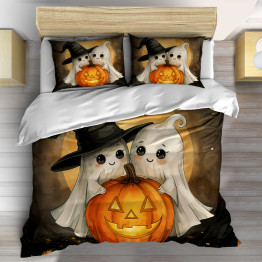 Podzimní povlečení Strašidelný Halloween