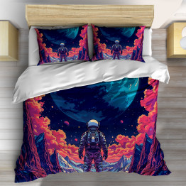 Moderní povlečení Kosmonaut