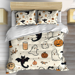 Podzimní povlečení Veselý Halloween