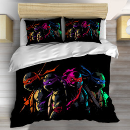 Ložní povlečení TMNT v akci