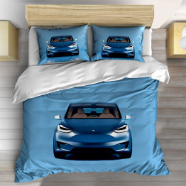 Ložní povlečení Elektrická elegance Tesla