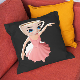 Dekorační polštář Ballerina Cappuccina