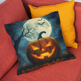 3D podzimní polštář Halloween